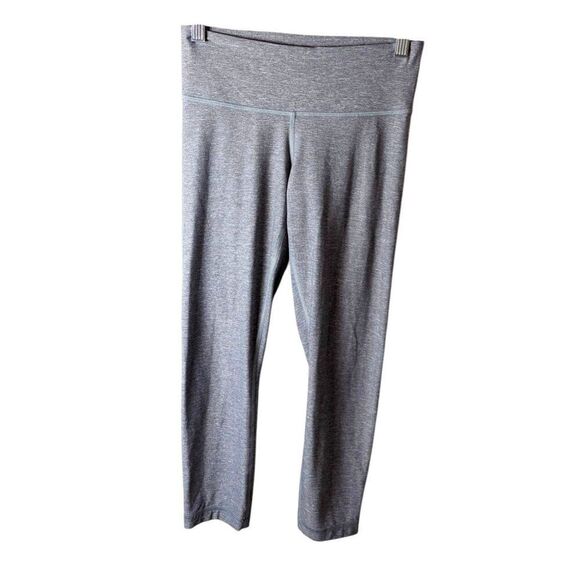 LULULEMON ATHLETICA Wunder Under Crop in Heathered Slate Size 4 - Picture 3 of 4